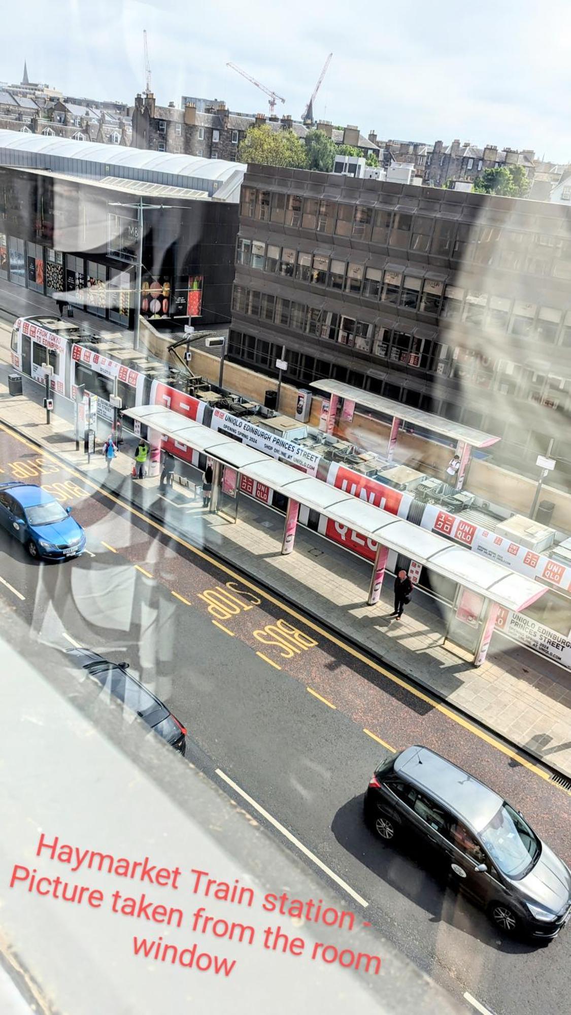 Edinburgh City Center Haymarket Double Room ภายนอก รูปภาพ